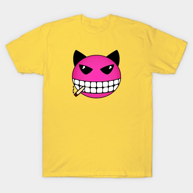 Pink Demon T-Shirt by RawSunArt